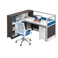 义尊办公桌单人位+柜椅套