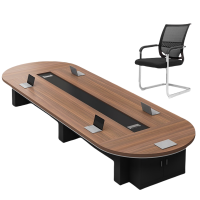 锁匠 长条桌3.5m+12椅组