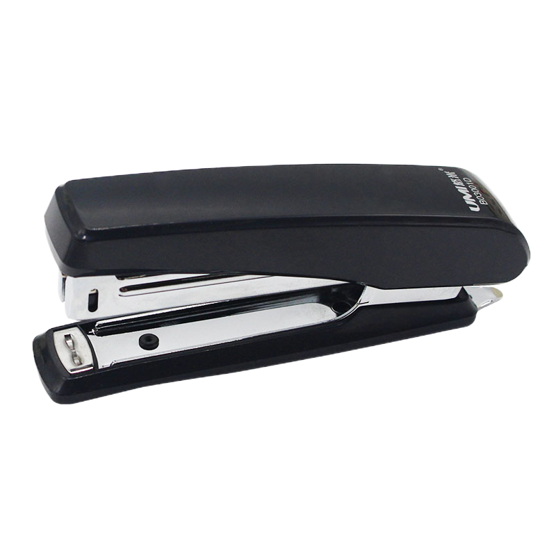 悠米 经济型普通订书机 10# B03001D 黑 2个装