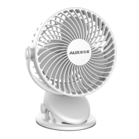 奥克斯(AUX)小风扇办公室桌上小型便携式迷你usb夹子式随身充电式手持_薄荷绿直插两档⭐加大风力清凉升级⭐_1mAh