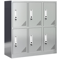 班龙不锈钢矮柜六门90*40*100cm台