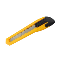 悠米 经济型塑料美工刀 大号 B02101Y黄 5把装