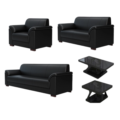 铭羽洋接待沙发197cm(单人+双人+三人+长茶几+短茶几)套