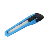 悠米 经济型塑料美工刀 大号 B02101B蓝 5把装