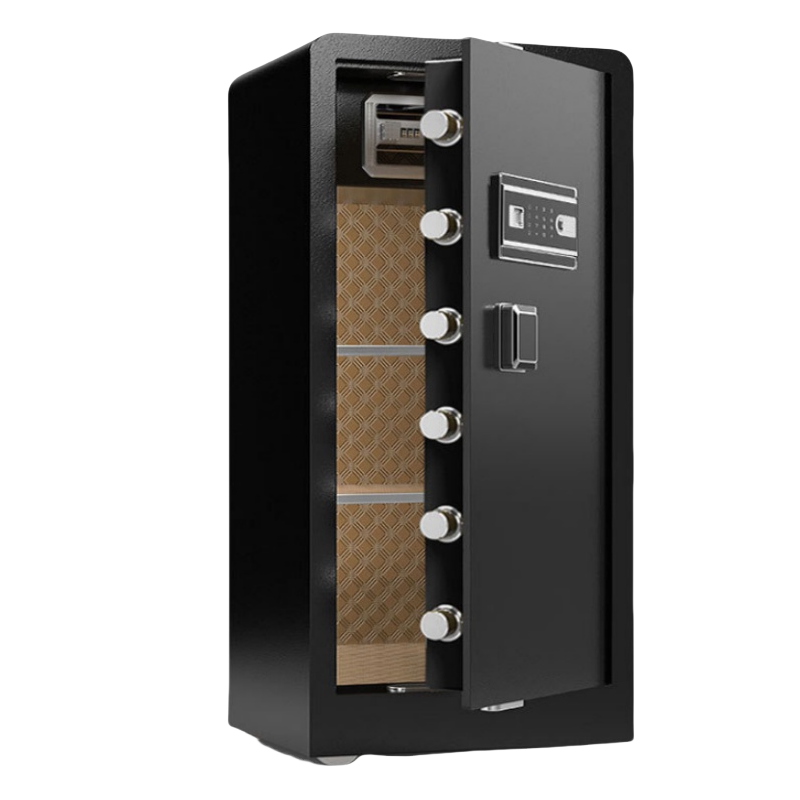 怡卓欧钢制密码柜1M指纹密码台