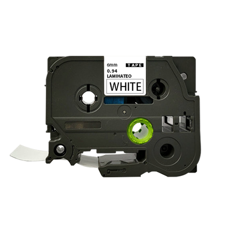 京利 标签色带 黑底白字 12mm 个