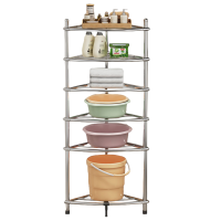 宜掌柜 不锈钢脸盆架 六层加高 个