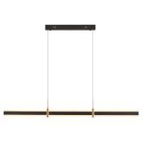 雷士照明现代简约轻奢一字护眼餐厅吊灯全光谱极简吧台餐厅灯具