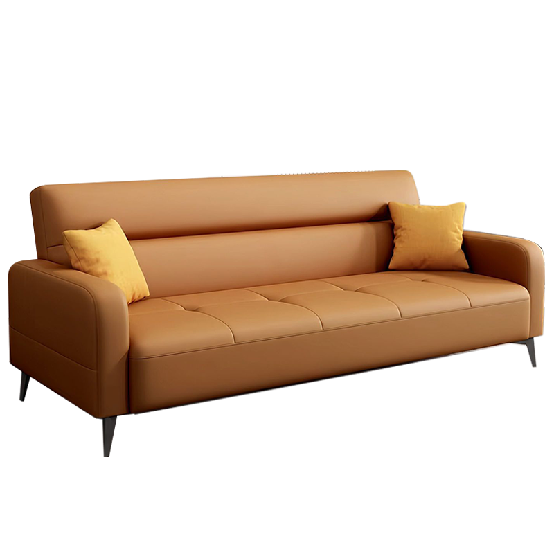 班龙沙发床三人位咖色张