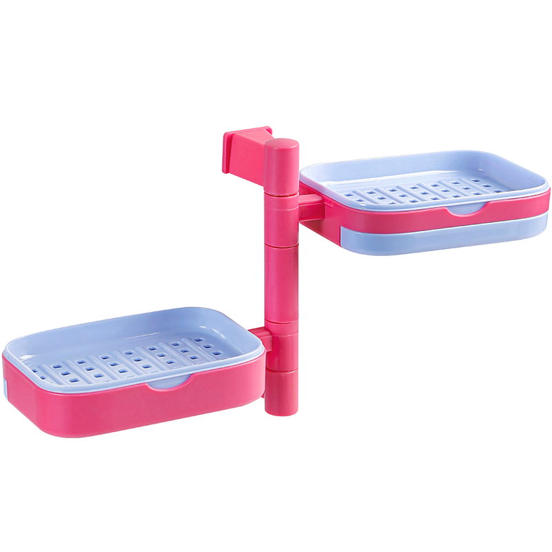 梵特多巴胺可旋转肥皂盒壁挂式免打孔可沥水卫生间浴室置物香皂架