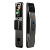 指纹锁 | 3D人脸智能锁 | 苏宁宜品指纹锁智能门锁 V6(含安装)