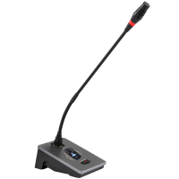 润普Runpu会议音频扩声系统专业有线手拉手话筒麦克风桌面式有线长杆软管鹅颈麦代表单元RP-S-YXS9080D