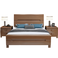 演发 床+2床头柜+1床垫 1.8米套