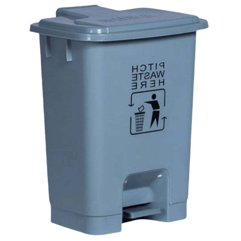 鑫木樽脚踏垃圾桶20L个