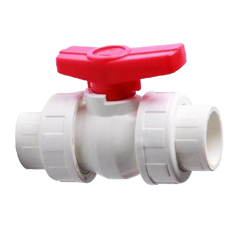 嘉众忆 PVC双活接球阀双由令阀门 DN65 20*110 (内径75mm) JZY-D75 个