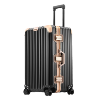 猎豹 全铝镁合金拉杆箱加大容量行李箱26寸LBL-26/个