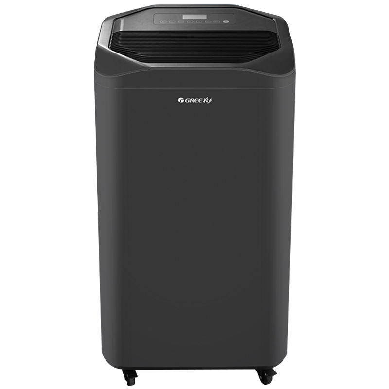 格力商用除湿机165L/日除湿量大面积强力变频除湿防潮 智能控湿 多重安全防护DH160FQA1A(WIFI) 珍珠黑