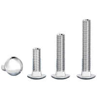 迦毅半圆头方颈螺栓3*25个