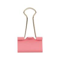 宝克(BAOKE)BC1364 25mm中号彩色长尾票夹 48只/筒 1筒