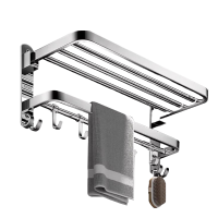 宜掌柜不锈钢毛巾架 48cm个