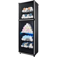 北昼毛巾消毒柜紫外线美容院商用立式台式拖鞋衣物浴巾玩具家用保洁柜_触屏开关398L紫外高150双门6层_紫外线