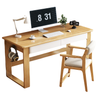 豫龙都书桌1.4m套