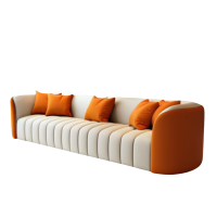 荺炬休闲沙发三人位张