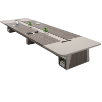 班龙长条会议桌3.5米+12把椅子套