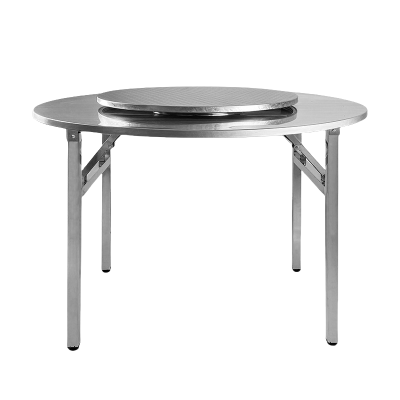 沣涢 不锈钢连体圆桌 160cm+100cm 张