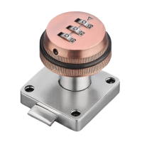 枢泽 机械密码锁 加厚款 个