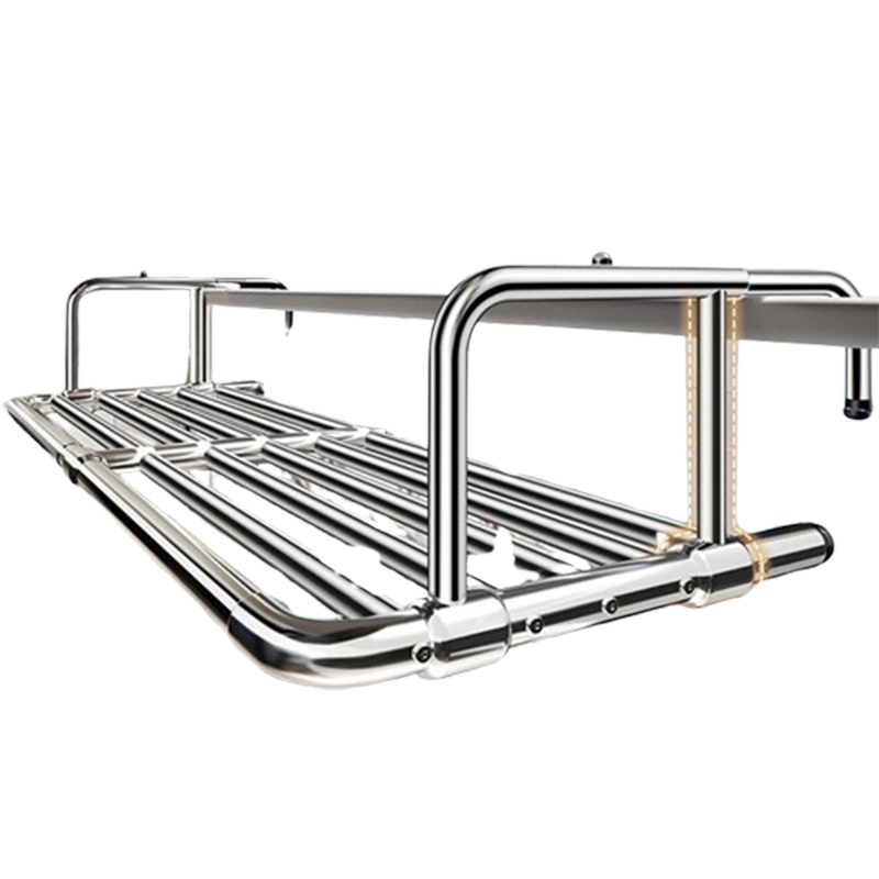 如华福禄阳台晾衣防盗网窗户护栏杆晾衣架挂室外家用挂钩凉晒鞋置物架