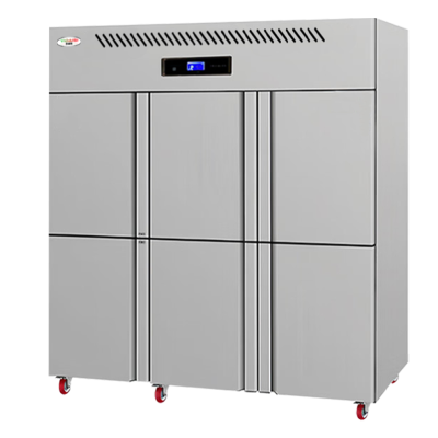 意黛斯(YIDAISI)六门冰箱商用冰箱食堂厨房饭店立式不锈钢保鲜柜六开门风冷冷藏YDS-FLLM-LC1420L