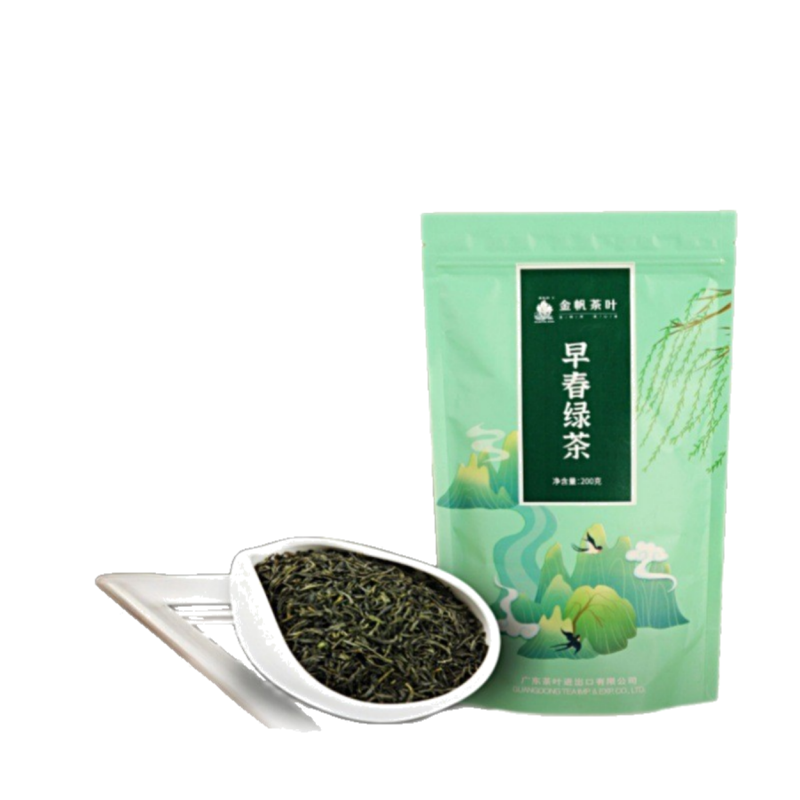 金帆牌(GOLDEN SAIL BRAND)早春绿茶(2024春茶)