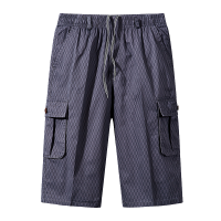 渔人船长夏季男士工装七分裤轻薄透气纯棉休闲运动裤短裤