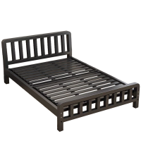 班龙公寓床1.5*2.0m黑色张