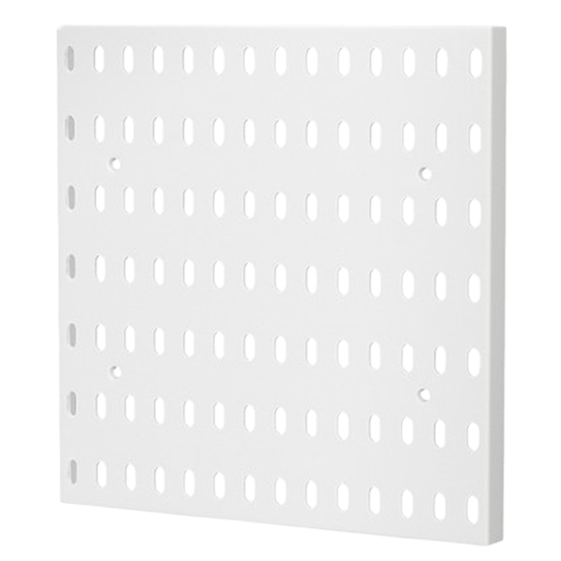 如华福禄免打孔厨房洞洞板置物架刀架锅盖架壁挂定制家用墙上收纳架搁板架