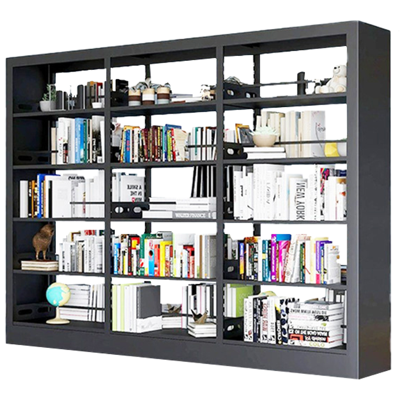 筑亮 书架 双面280*45cm黑 台