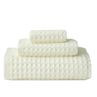 伊伊爱 蜂巢格毛巾