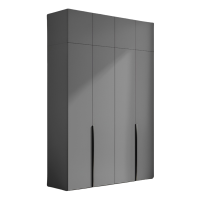 乐琪艺 衣柜 四门(1.4m)+顶柜 套