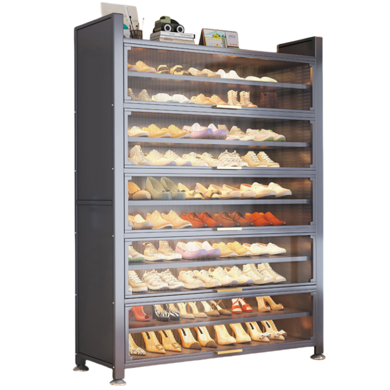 攸形钢制鞋柜800*320*1760mm个