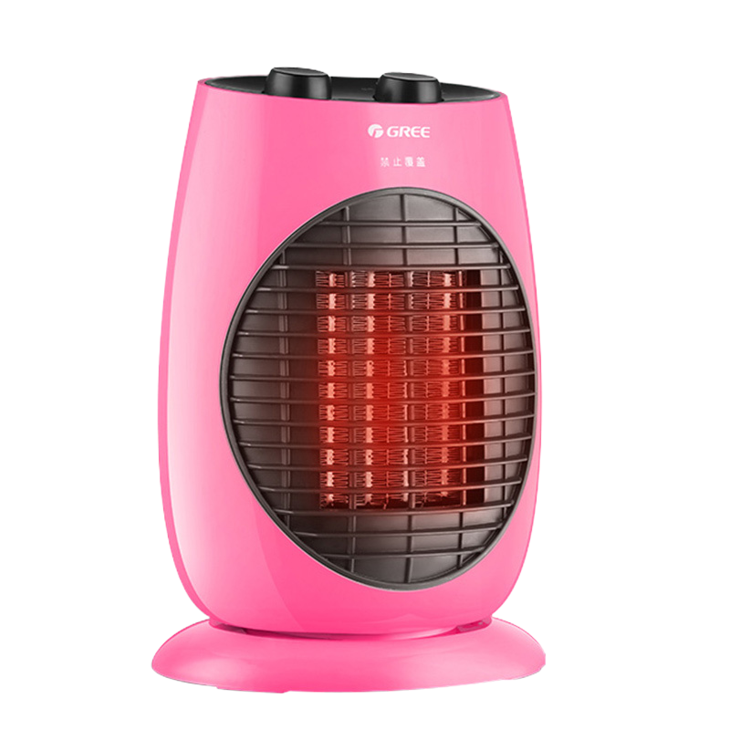 格力(GREE)暖风机 NTFD-18-WG 立式家用取暖器 PTC陶瓷发热体 即开即热 三档调节 摇头功能 倾倒断电