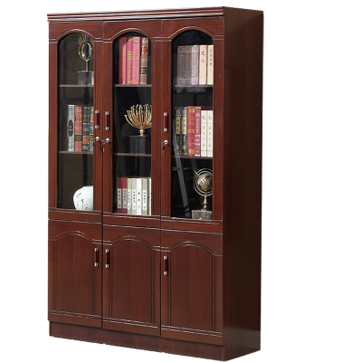 班龙书柜储物柜三门台