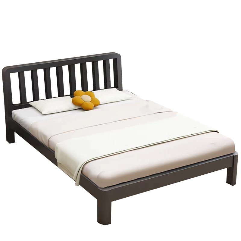 班龙员工床100*200cm+床垫黑色套