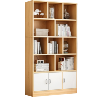 攸形书柜三门四层100*30*180cm台