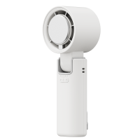 艾美特(AIRMATE)[母亲节礼物]小风扇手持风扇小风炮便携式迷你充电风扇高转速直流节能小型电扇 FREE3白色