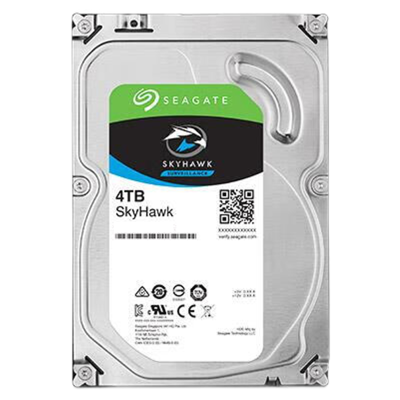 希捷(Seagate) 酷鹰系列 4TB 企业安防监控录像机NAS硬盘 机械硬盘 SATA接口 3.5英寸 5400转 CMR垂直技术 带数据恢复ST4000VX015