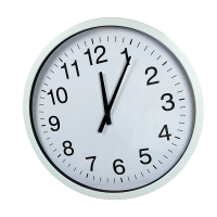 和居态 白色烤漆石英钟 20英寸 个