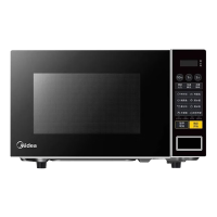 美的(Midea)美的微波炉家用小型20升转盘加热 智能菜单 一键解冻 宝宝专属菜单 薄膜按键PM2001