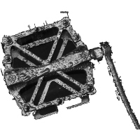 闪电客自行车脚踏板折叠车脚踏板铝合金山地车脚踏死飞脚蹬子零配件