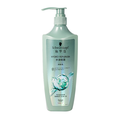Schwarzkopf施华蔻水油赋源润发乳自律瓶保湿修护护发素400ml